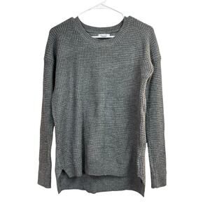 J.Jill J. Jill Women's Gray Waffle Knit Sweater Small